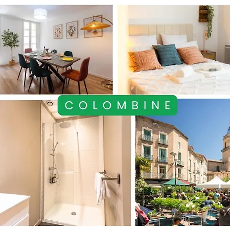 Colombine - Charme & Art De Vivre Au Coeur De Pezenas, Balcon, Wifi Fibre - Speciale